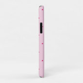 ユニコーンピンクグリッターかわいいガーリー子ども Case-Mate iPhoneケース (裏面/右)