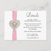 ユニコーンピンクレ結婚ース詳細 エンクロージャーカード (正面)