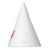 ユニコーンピンク金ゴールド誕生パーティー パーティーハット (右)