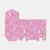 ユニコーンファンクラブパターンピンク フェイバーボックス (折り畳みなし)