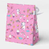 ユニコーンファンクラブパターンピンク フェイバーボックス (裏面サイド)