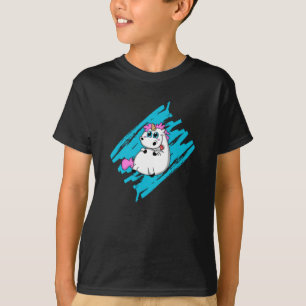 ユニコーンファンタジーかわいい動物おもしろい虹のプレゼント Tシャツ