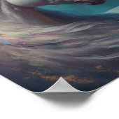 ユニコーンファンタジーアートポスター ポスター (角)