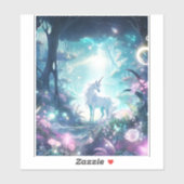 ユニコーンファンタジーアート シール (シート)