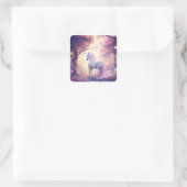 ユニコーンファンタジーアート スクエアシール (バッグ)