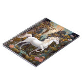 ユニコーンファンタジーアート ノートブック (左側)