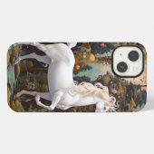 ユニコーンファンタジーアート iPhoneケース (裏面横)