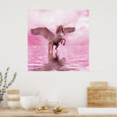 ユニコーンファンタジーポスター ポスター (キッチン)