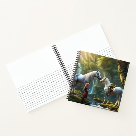 ユニコーンファンタジー ノートブック (内部)