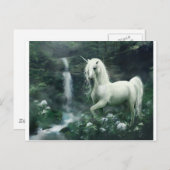 ユニコーンファンタジー ポストカード (正面/裏面)