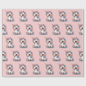 ユニコーンファンタジー ラッピングペーパー (フラット)