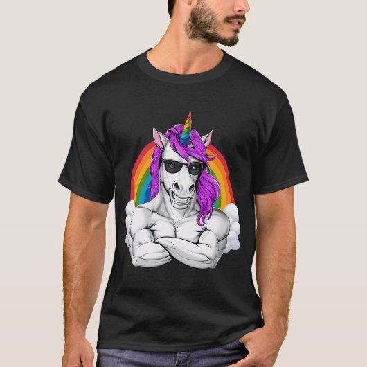ユニコーンフィットネス Tシャツ (正面)