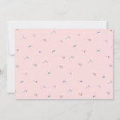 ユニコーンフィールズバースデーパーティー招待状 招待状 (裏面)