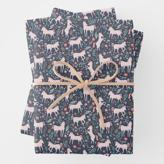 ユニコーンフィールドラッピング紙 ラッピングペーパーシート (インサイチュ)