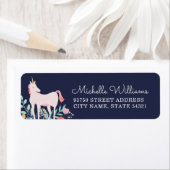 ユニコーンフィールド差出人住所ラベル ラベル (インサイチュ)