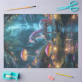 ユニコーンフォレストティッシュペーパー 薄葉紙 (クラフト)