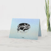 ユニコーンフォールコージーケドルズフォールドホリデーカード シーズンカード (裏面)