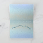 ユニコーンフォールコージーケドルズフォールドホリデーカード シーズンカード (内部)