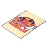 ユニコーンフラミンゴビーチ ノートブック (左側)