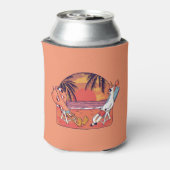 ユニコーンフラミンゴビーチ 缶クーラー (缶裏面)