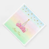 ユニコーンフラワーズ&スターズオンパステルカラー (コーナー)