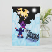 ユニコーンフリーダムディバイナルボーイスノーレオパードファンタジー 案内状 (スタンド正面)