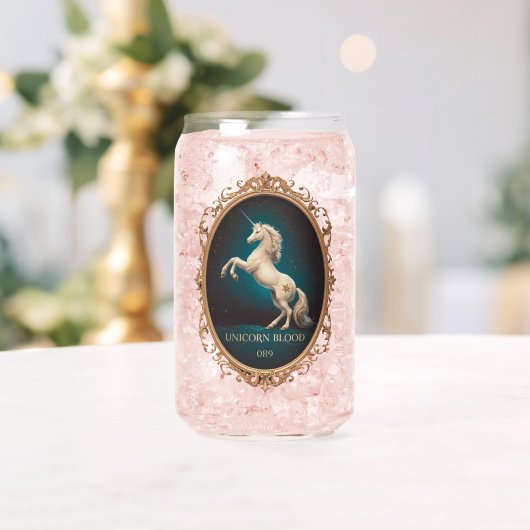 ユニコーンブラッドヴィンテージハロウィン ガラス缶 (インサイチュ (ウェディング))