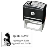 ユニコーンブルードラゴン陰陽スパイラル セルフインキングスタンプ (インサイチュ)