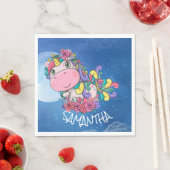 ユニコーンブルームーン スタンダードランチョンナプキン (インサイチュ)