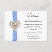 ユニコーンブルー結婚レース詳細 エンクロージャーカード (正面)