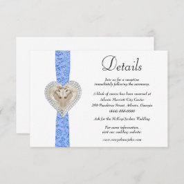 ユニコーンブルー結婚レース詳細 エンクロージャーカード