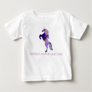 ユニコーンブレイブ素晴らしルベビージャージーTシャツ赤ちゃんTシャツ ベビーTシャツ