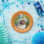 ユニコーンプグ ペーパープレート (パーティー)