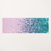 ユニコーンプリンセスグリッター#2 ヨガマット (正面(横))