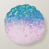 ユニコーンプリンセスグリッター#4 ラウンドクッション (裏面)