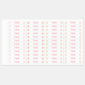 ユニコーンプリンセス新学期衣類ラベル ラベル (シート)