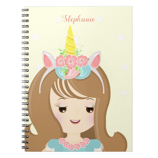ユニコーンプリンセス ノートブック (正面)