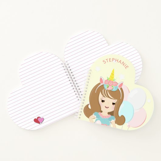 ユニコーンプリンセス ノートブック (内部)