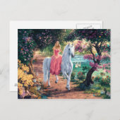 ユニコーンプリンセス ポストカード (正面/裏面)