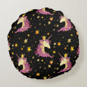 ユニコーンプリンセス:水の色のおとぎ話 ラウンドクッション (裏面)