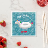 ユニコーンプール玩具 スタンダードカクテルナプキン (インサイチュ)