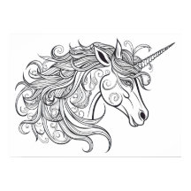 ユニコーンヘッドスケッチ