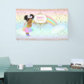 ユニコーンベビーシャワーバナー 横断幕 (トレードショー)