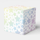 ユニコーンベビーシャワーパステルレインボー フェイバーボックス (裏面サイド)