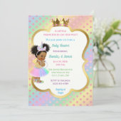 ユニコーンベビーシャワー招待状 招待状 (スタンド正面)