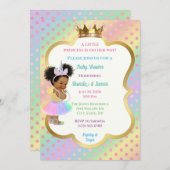 ユニコーンベビーシャワー招待状 招待状 (正面/裏面)