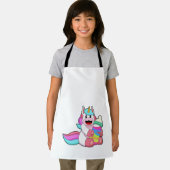 ユニコーンベビーボトル.PNG エプロン (インサイチュ)