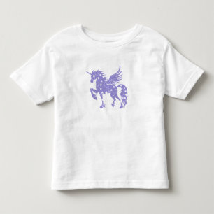 ユニコーンペガサス-背景色の選択 トドラーTシャツ