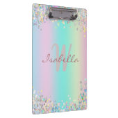 ユニコーンホログラフィックグリッター クリップボード (右)