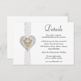 ユニコーンホワイト結婚レース詳細 エンクロージャーカード